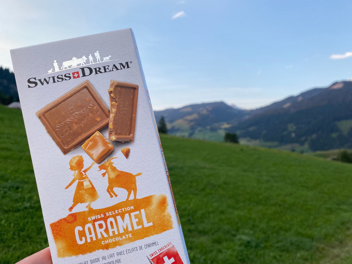 Schweizer Schokolade in den Alpen