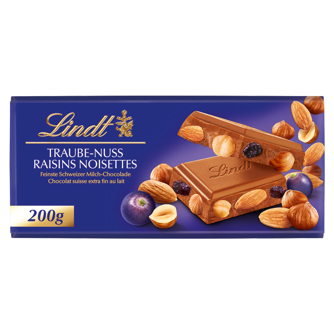 Lindt Traube Nuss 200g