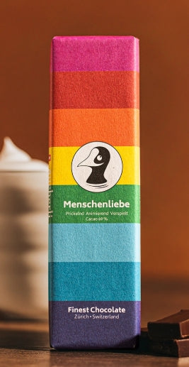 Tour de Suisse chocolate package with 7 different chocolates 552g